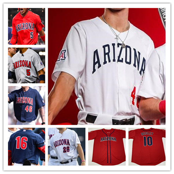 Custom Arizona Wildcats College Baseball Jersey Bradon Zastrow TJ Nichols Aiden May Kiko Romero Nik McClaughry Chase Davis Mac Bingham Tyler Casagrande Caulfield, Men white
Custom Arizona Wildcats College Baseball Jersey Bradon Zastrow TJ Nichols Aiden May Kiko Romero Nik McClaughry Chase Davis Mac Bingham Tyler Casagrande Caulfield, Men white
