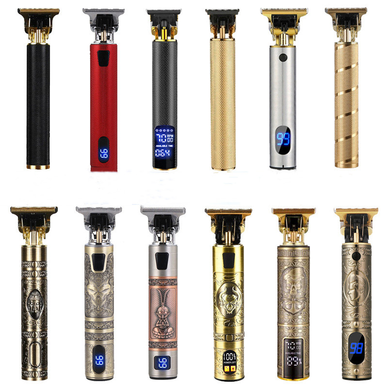 LCD Display Electric Shaver Men's Hair Clipper Beard Trimmer Rechargeable Hair Cutting Machine Barber Shaver Electric Razor For Men's Style 