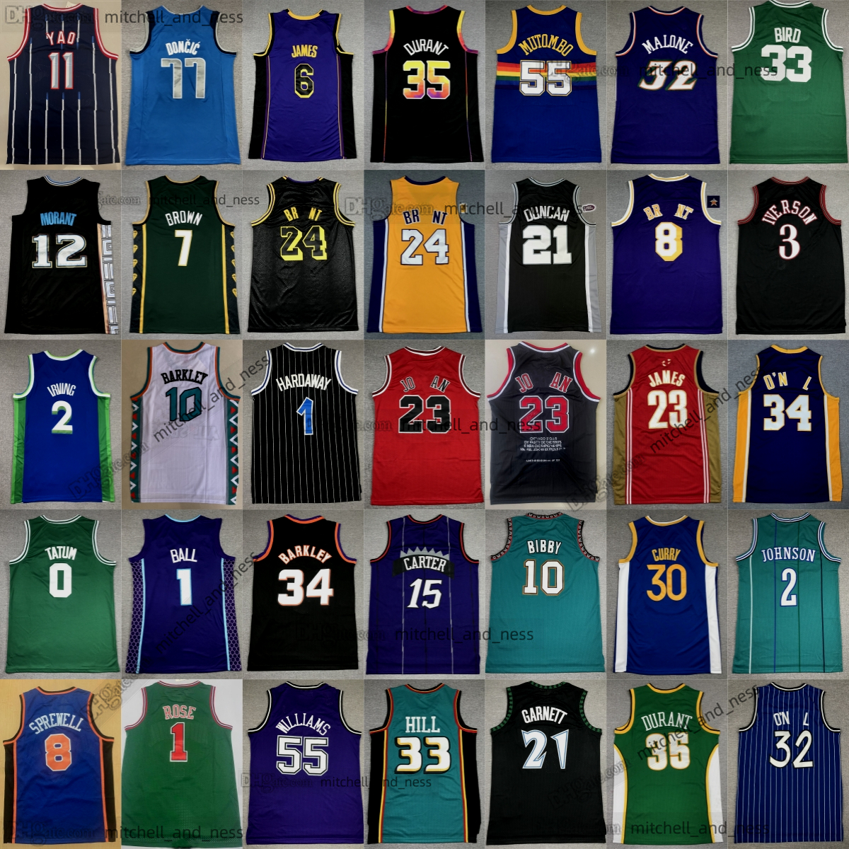 Mitchell and Ness Basketball Derrick Rose Jersey Tyrone Muggsy Bogue Alonzo Mourning Paul Pierce Scottie Pippen Kevin Durant Klay Thompson Jalen Green Westbrook, Stitched nk jerseys
Mitchell and Ness Basketball Derrick Rose Jersey Tyrone Muggsy Bogue Alonzo Mourning Paul Pierce Scottie Pippen Kevin Durant Klay Thompson Jalen Green Westbrook, Stitched nk jerseys