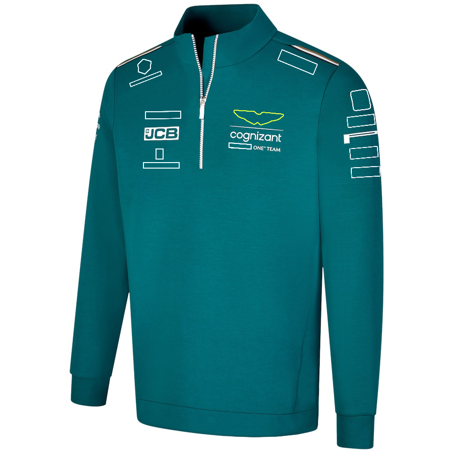 2023 F1 Team Formula 1 Racing Driver Full Zip Jacket New Season Sweatshirt Spring Autumn Casual Car Fans Men Women Sweat Custom free shippi