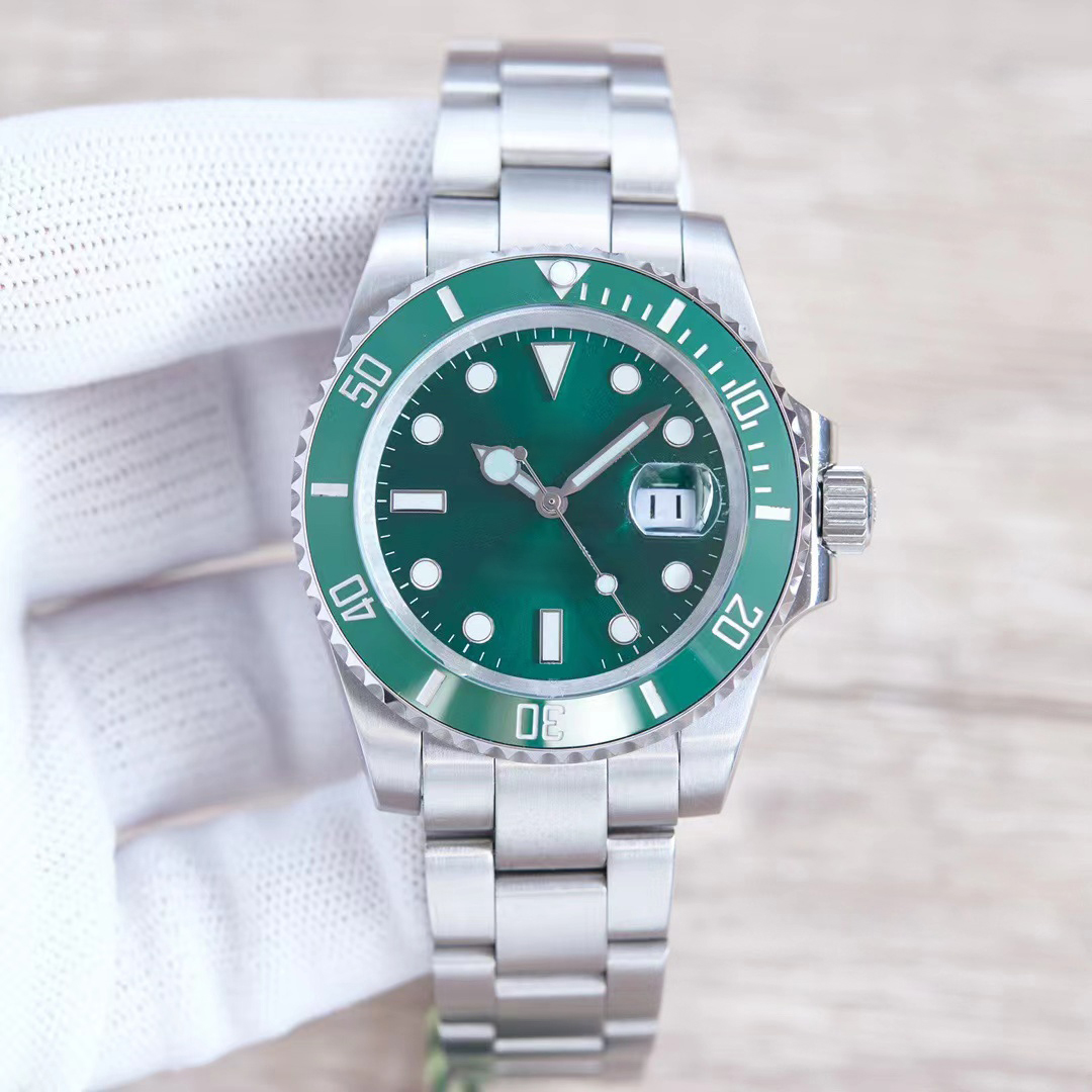 Designer watch Mens watch movement watch eta2813 Mechanical watch 40mm sapphire green black ceramic bezel stainless steel strap 50m waterproof with gift box, Dark navy
Designer watch Mens watch movement watch eta2813 Mechanical watch 40mm sapphire green black ceramic bezel stainless steel strap 50m waterproof with gift box, Dark navy