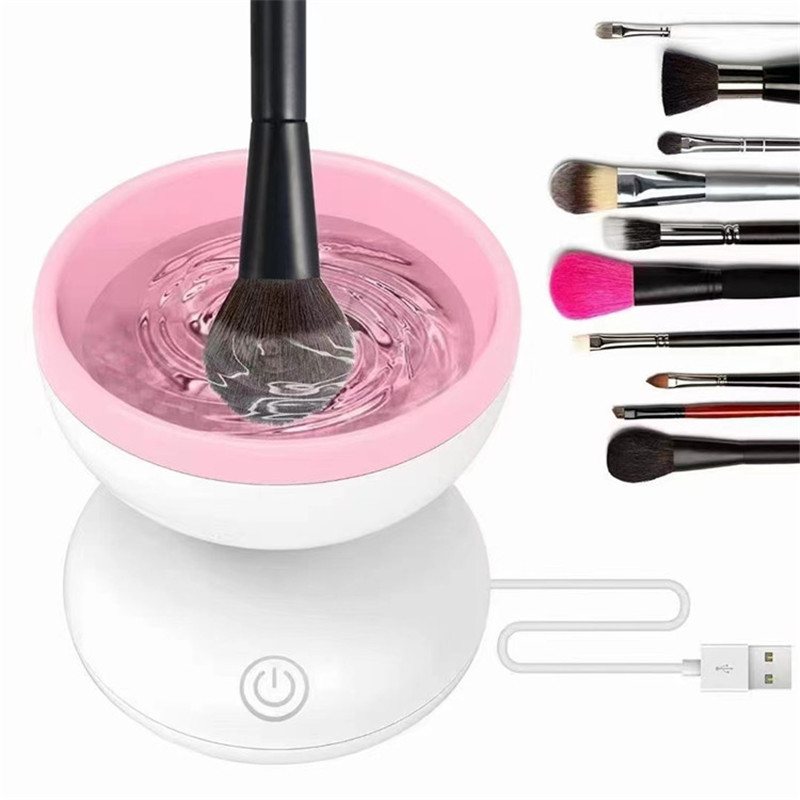 Electric Makeup Brush Cleaner Machine With USB Charging Automatic Cosmetic Brush Portable Makeup Brush Cleaning Tool
Electric Makeup Brush Cleaner Machine With USB Charging Automatic Cosmetic Brush Portable Makeup Brush Cleaning Tool