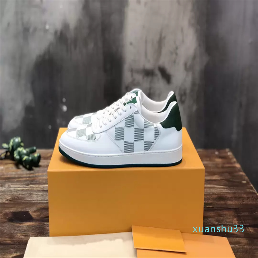 Beverly Hills Sneakers Designer Casual Shoes Men Shoe White Grained Calfskin Flat Classic Fashion Breathable Trainer Sneaker Size 38-45, Color 8
Beverly Hills Sneakers Designer Casual Shoes Men Shoe White Grained Calfskin Flat Classic Fashion Breathable Trainer Sneaker Size 38-45, Color 8
