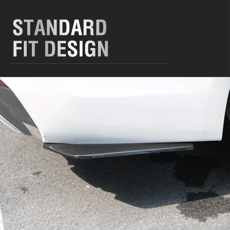 2025 new New Car Front Rear Strip Lip Spoiler Diffuser Splitter Scratch Protector Carbon Fiber Winglets Side Bumper for Universal