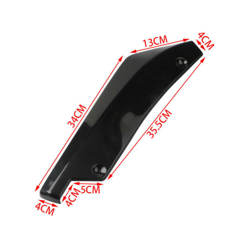 2025 new New Car Front Rear Strip Lip Spoiler Diffuser Splitter Scratch Protector Carbon Fiber Winglets Side Bumper for Universal
