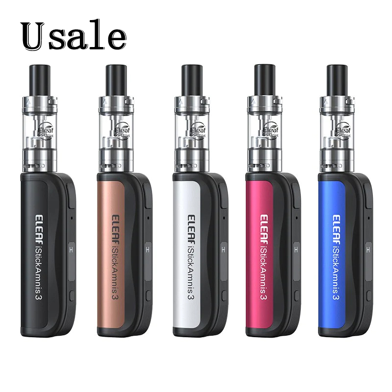 Eleaf iStick Amnis 3 with GS Drive Kit Built-in 900mAh Battery 2ml Childproof Top Fill Vape System 100% Original, Blue
Eleaf iStick Amnis 3 with GS Drive Kit Built-in 900mAh Battery 2ml Childproof Top Fill Vape System 100% Original, Blue