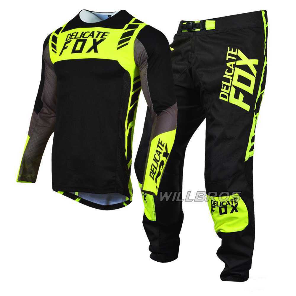 Men's Tracksuits Delicate Fox Gear Set Jersey Pants MX Combo Motocross Outfit BMX Race Dirtbike Moto Cross UTV Suit ATV Off-road Kits For Men, Red
Men's Tracksuits Delicate Fox Gear Set Jersey Pants MX Combo Motocross Outfit BMX Race Dirtbike Moto Cross UTV Suit ATV Off-road Kits For Men, Red