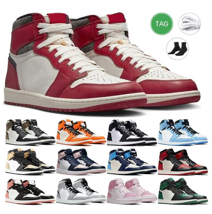 New 1s LOST And FOUND Basketball Shoes Men Women High OG Dark Mocha Patent Bred University Blue Obsidian Jumpman 1 Outdoor Mens Sports
New 1s LOST And FOUND Basketball Shoes Men Women High OG Dark Mocha Patent Bred University Blue Obsidian Jumpman 1 Outdoor Mens Sports
