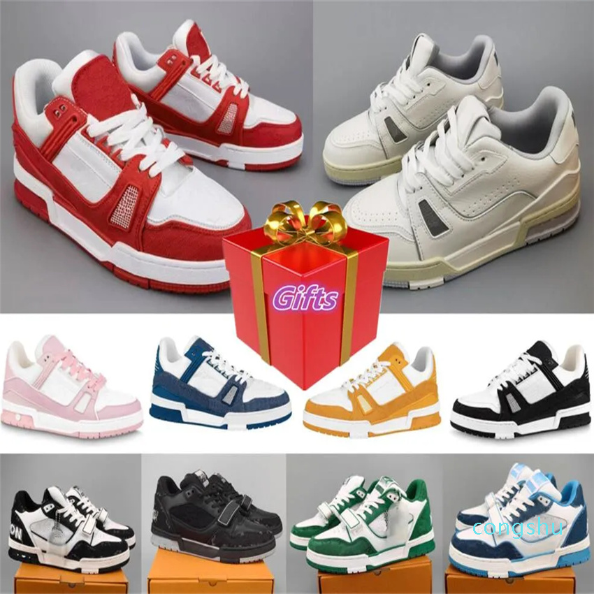 Designer Sneaker Virgil Trainer Casual Shoes Calfskin Leather Abloh White Green Red Blue Letter Overlays Platform Low Platform Sneakers Size 35-45, 10
Designer Sneaker Virgil Trainer Casual Shoes Calfskin Leather Abloh White Green Red Blue Letter Overlays Platform Low Platform Sneakers Size 35-45, 10