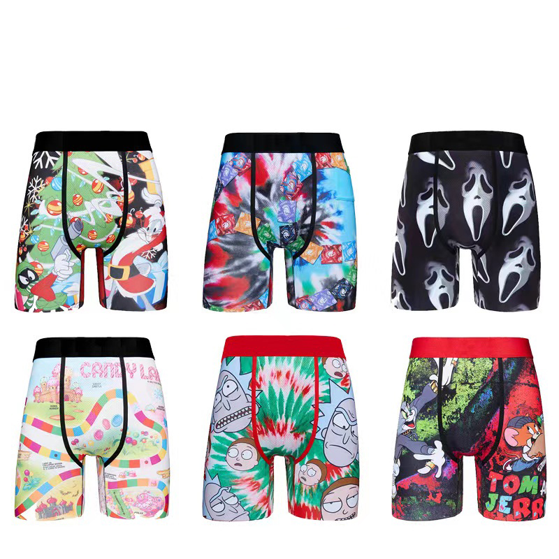 Designer underpants Men's boxer breathable quick-drying underwear Brand men's psdshorts with bag boxer US Size S-2XL, Mixed color (with bag)
Designer underpants Men's boxer breathable quick-drying underwear Brand men's psdshorts with bag boxer US Size S-2XL, Mixed color (with bag)
