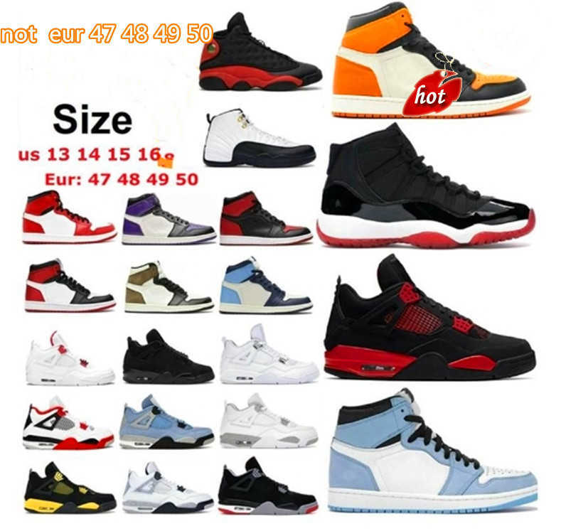 NEW OG Big Size 13 14 15 16 Green Metallic 4 Red Thunder Basketball Shoes 4s Pure Money White Cement Designer Sneakers 1 Dark Mocha Shadow 1s Paten
NEW OG Big Size 13 14 15 16 Green Metallic 4 Red Thunder Basketball Shoes 4s Pure Money White Cement Designer Sneakers 1 Dark Mocha Shadow 1s Paten