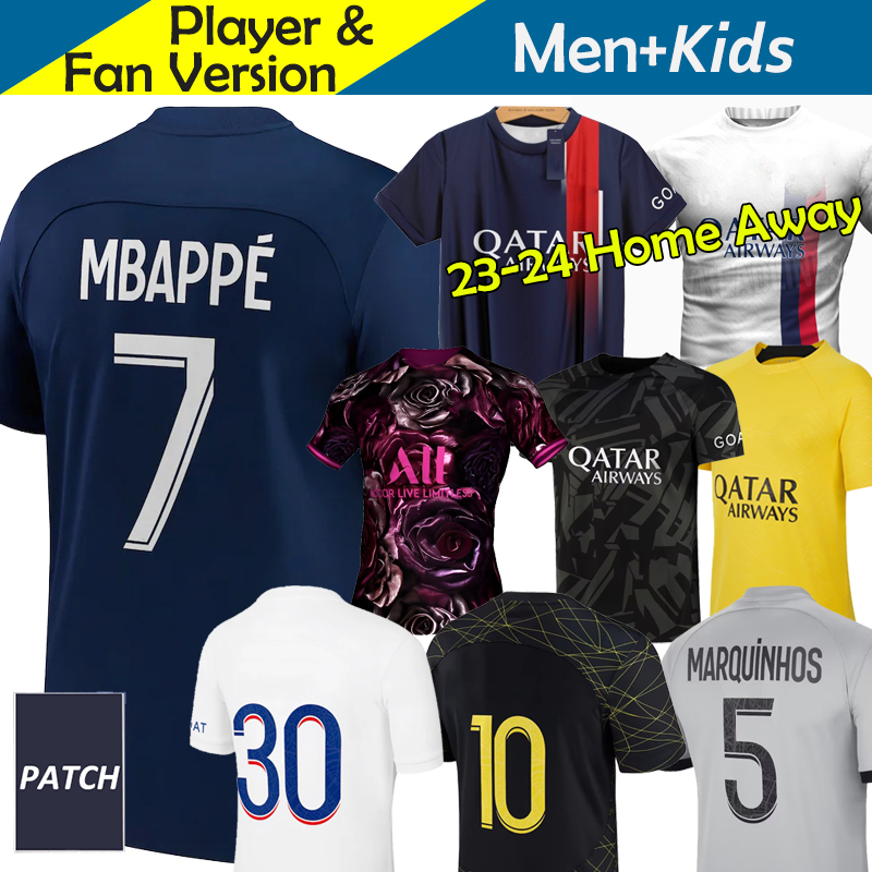 Maillot PSGS MBAPPE Kids Kit Soccer Jerseys Training 23 24 Goalkeeper Tracksuit 2023 2024 Football Shirt Player Version Home Away Set Pre Match FABIAN City Love Foot, Pre-match yellow
Maillot PSGS MBAPPE Kids Kit Soccer Jerseys Training 23 24 Goalkeeper Tracksuit 2023 2024 Football Shirt Player Version Home Away Set Pre Match FABIAN City Love Foot, Pre-match yellow