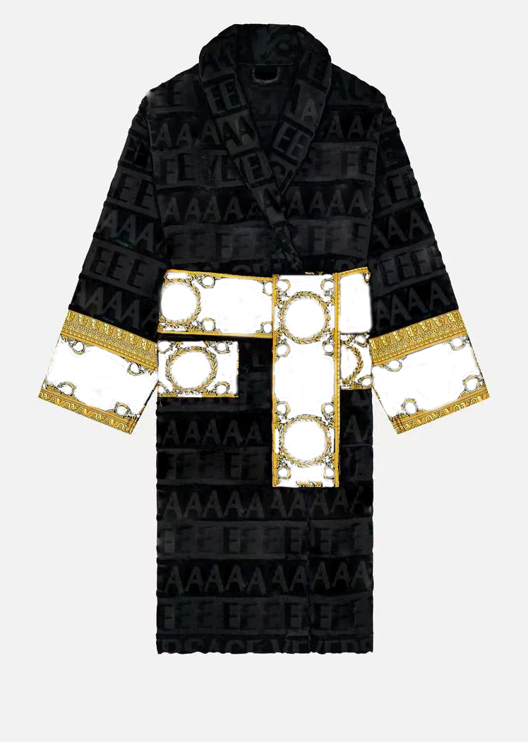 Sleepwear Robe Women Men Bathrobe Designer Luxury Cotton Bath Robe Man Warm BathRobes for Woman, Blue with lable
Sleepwear Robe Women Men Bathrobe Designer Luxury Cotton Bath Robe Man Warm BathRobes for Woman, Blue with lable