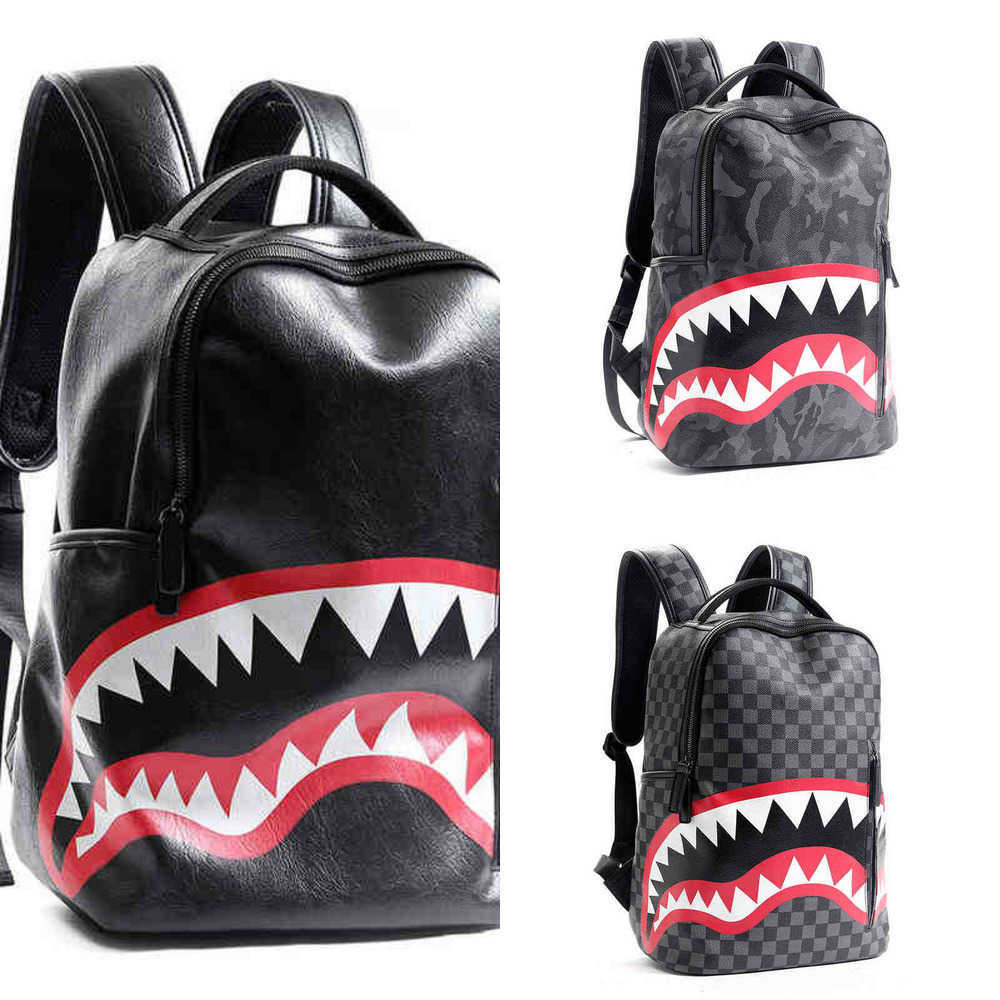 Backpacks designer Men's Backpack Travel handbag Fashion Lattice Backpack Student Schoolbag Large Capacity Shark Bag Street Man Bookbag 221012, Black
Backpacks designer Men's Backpack Travel handbag Fashion Lattice Backpack Student Schoolbag Large Capacity Shark Bag Street Man Bookbag 221012, Black