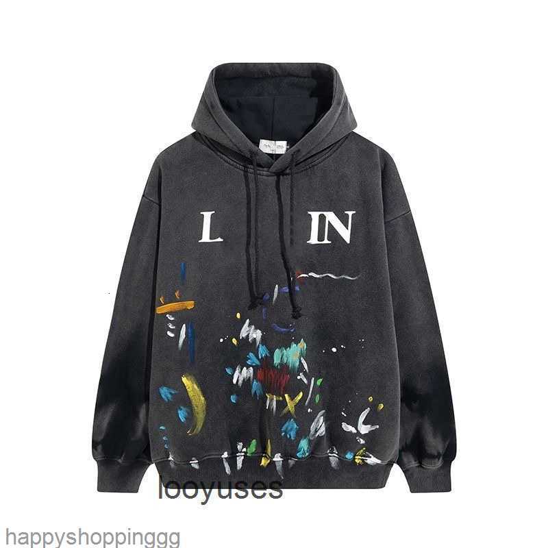 Designer Luxury lanvins Classic Sweaters Galleryes Streetwear Dept Splash Ink Graffiti Print Men's Women's Autumn Co Winter Loose Hooded
Designer Luxury lanvins Classic Sweaters Galleryes Streetwear Dept Splash Ink Graffiti Print Men's Women's Autumn Co Winter Loose Hooded