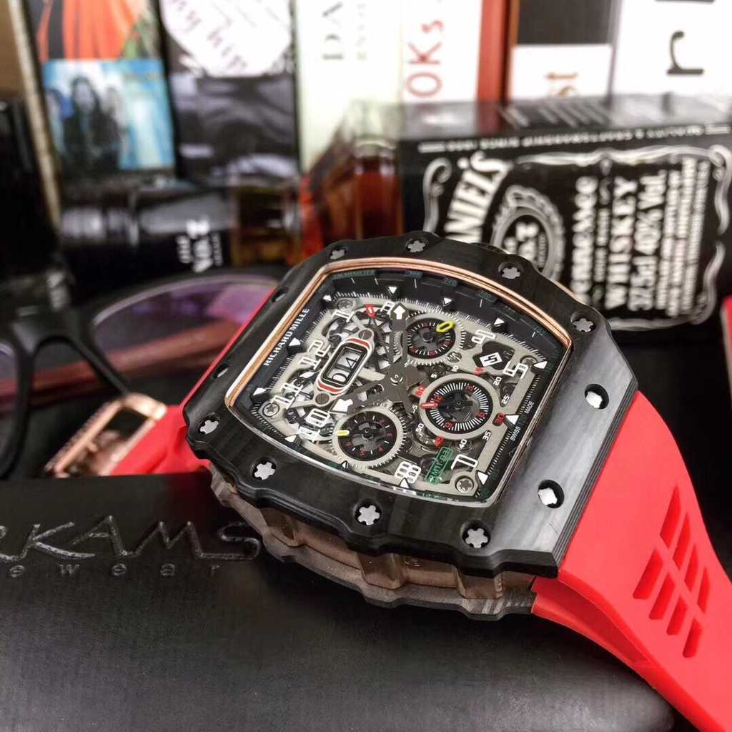 New Chronograph mechanical wrist watches rm11-03 Luxury Mechanical Rm11-03 Swiss Automatic Movement Sapphire Mirror Imported Rubber Jqh6 Designer High-quality, Black
New Chronograph mechanical wrist watches rm11-03 Luxury Mechanical Rm11-03 Swiss Automatic Movement Sapphire Mirror Imported Rubber Jqh6 Designer High-quality, Black