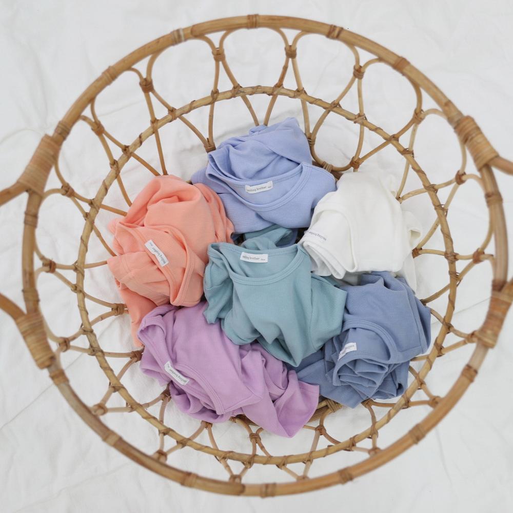 Pajamas Baby Boys Girls Pajamas Set Ribbon Pajamas Candy Color Toddler Cotton Pajamas Baby Pajamas Family Set 2PCS Clothing 1-7Y 230331