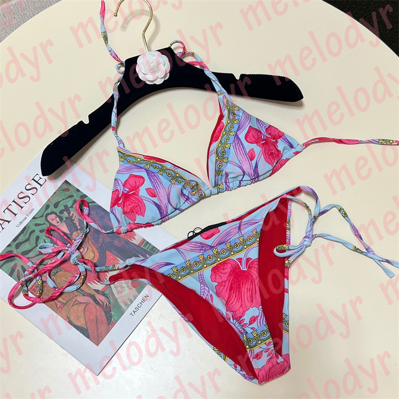 Flower Printed Bathing Suit Women Strappy Swimwear Removable Padded Bra Bikini Summer Pool Swimsuit, Pink(random print)
Flower Printed Bathing Suit Women Strappy Swimwear Removable Padded Bra Bikini Summer Pool Swimsuit, Pink(random print)