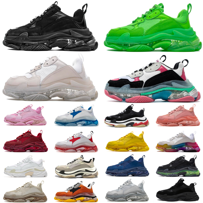 triple s men women designer casual shoes platform sneakers clear sole black white grey red pink blue Royal Neon Green mens trainers Tennis eur 36-45, Sku_21 36-40
triple s men women designer casual shoes platform sneakers clear sole black white grey red pink blue Royal Neon Green mens trainers Tennis eur 36-45, Sku_21 36-40