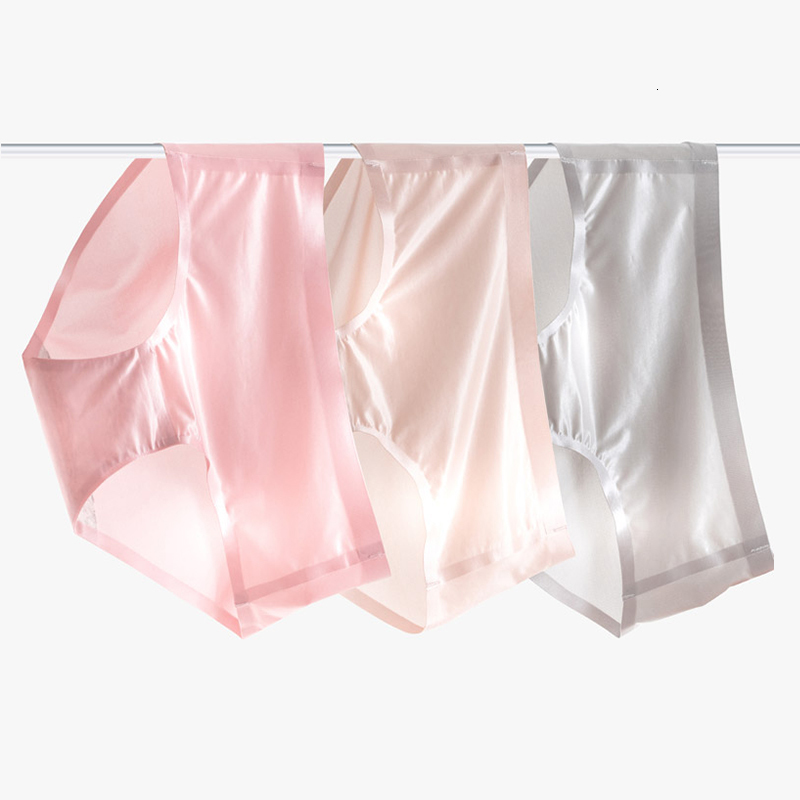 Women's Panties 8 Pcs Women Underwear Seamless Ice Slik Female Briefs Sexy Mid Rise Panties High Quality Ladies Panties Free Shipping BANNIROU 23