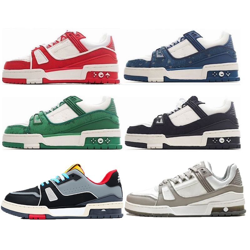 shoes mens trainers luxury sneakers women casual Virgil fashion brand leather classic Calfskin Leather Abloh White Green Red Blue Letter Overlays low sneaker, 43
shoes mens trainers luxury sneakers women casual Virgil fashion brand leather classic Calfskin Leather Abloh White Green Red Blue Letter Overlays low sneaker, 43