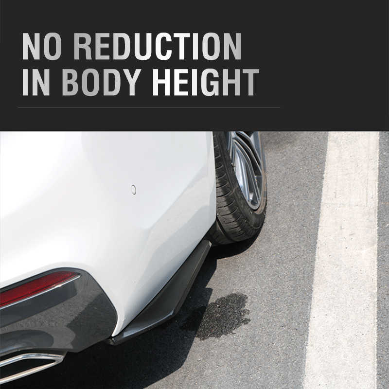 2025 new New Car Front Rear Strip Lip Spoiler Diffuser Splitter Scratch Protector Carbon Fiber Winglets Side Bumper for Universal