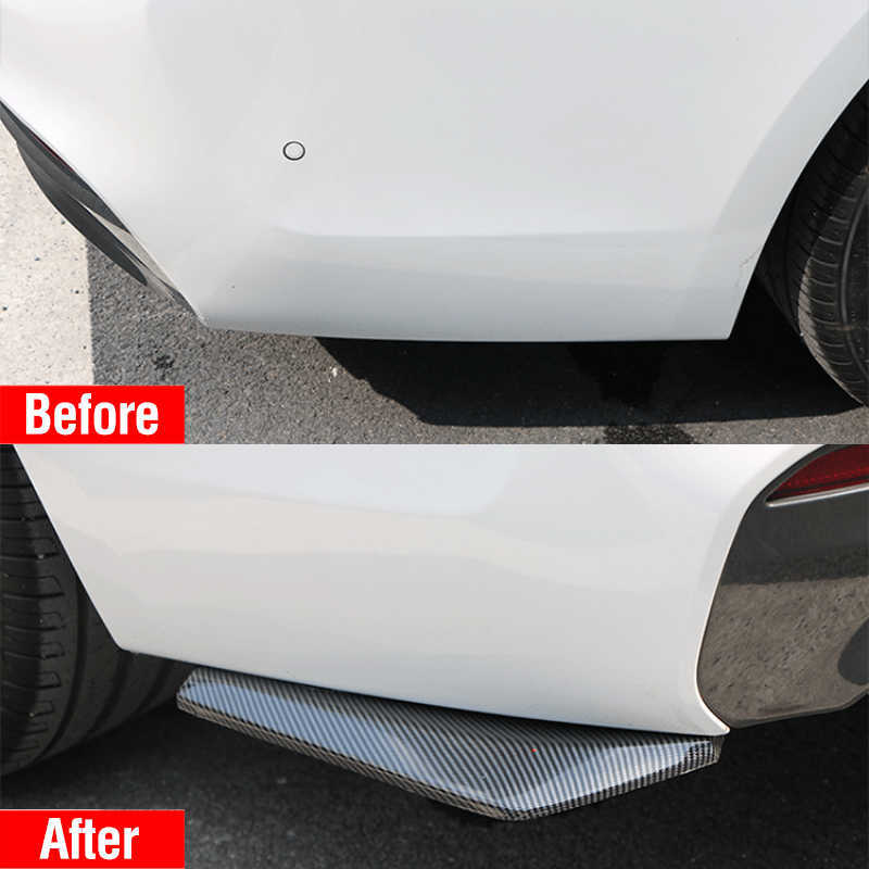 2025 new New Car Front Rear Strip Lip Spoiler Diffuser Splitter Scratch Protector Carbon Fiber Winglets Side Bumper for Universal