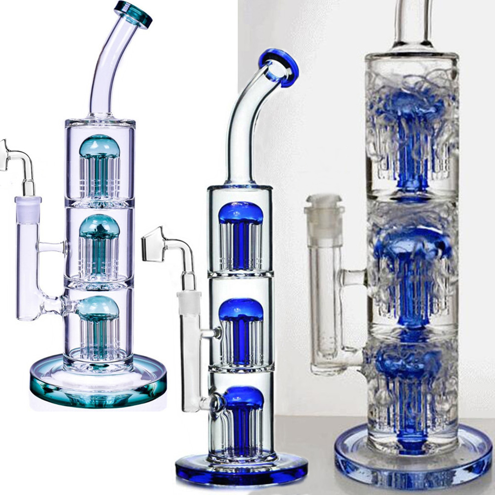 Bong Bubbler Thick Dab Rig Hookahs Water Pipe Glass Pipes with Diffuser Arm Tree Percolator Amber Grey 14mm Banger for Smoking
Bong Bubbler Thick Dab Rig Hookahs Water Pipe Glass Pipes with Diffuser Arm Tree Percolator Amber Grey 14mm Banger for Smoking
