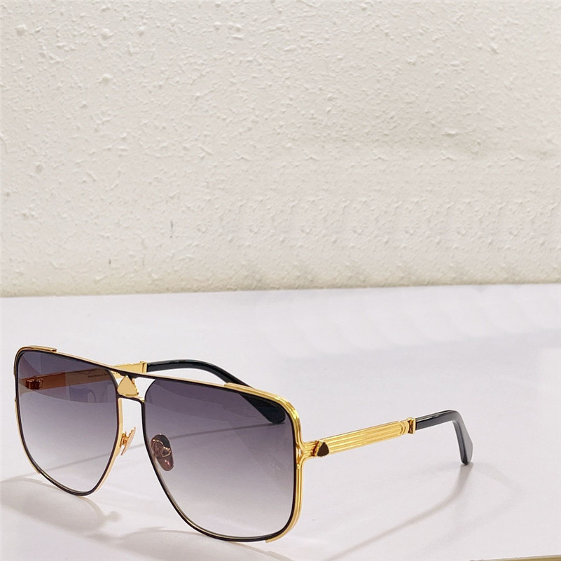 Top men design sunglasses THE PRESENTER square K gold frame popular and generous style high-end outdoor uv400 protection glasses
Top men design sunglasses THE PRESENTER square K gold frame popular and generous style high-end outdoor uv400 protection glasses