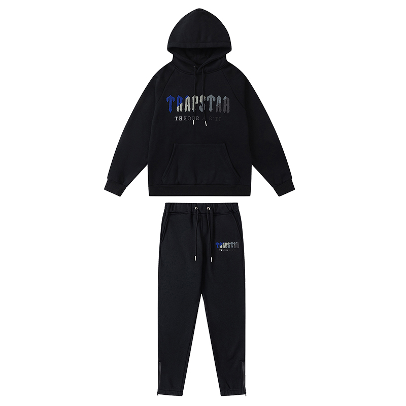 Black Hoodie Trapstar Tracksuit Rainbow Towel Embroidery Decoding Hooded Men and Women Sportswear Suit NQQQ
Black Hoodie Trapstar Tracksuit Rainbow Towel Embroidery Decoding Hooded Men and Women Sportswear Suit NQQQ