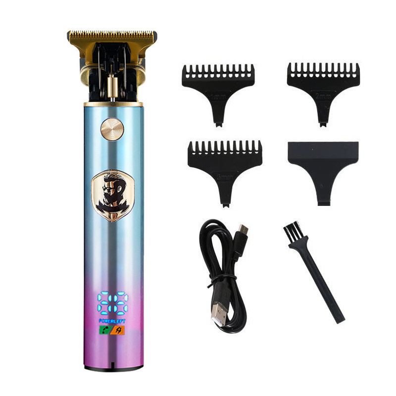 New LCD Display Electric Shaver Men's Hair Clipper Beard Trimmer Rechargeable Hair Cutting Machine Barber Shaver Electric Razor For Men's St