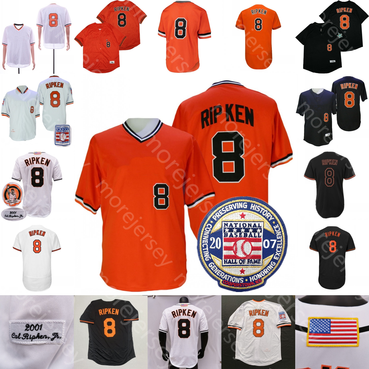 Cal Ripken Jersey Eddie Murray Brooks Robinson 2001 Baseball Hall Of Fame Patch Orange Black White Pullover Button All Sttiched Size M-3XL, Black fashion
Cal Ripken Jersey Eddie Murray Brooks Robinson 2001 Baseball Hall Of Fame Patch Orange Black White Pullover Button All Sttiched Size M-3XL, Black fashion