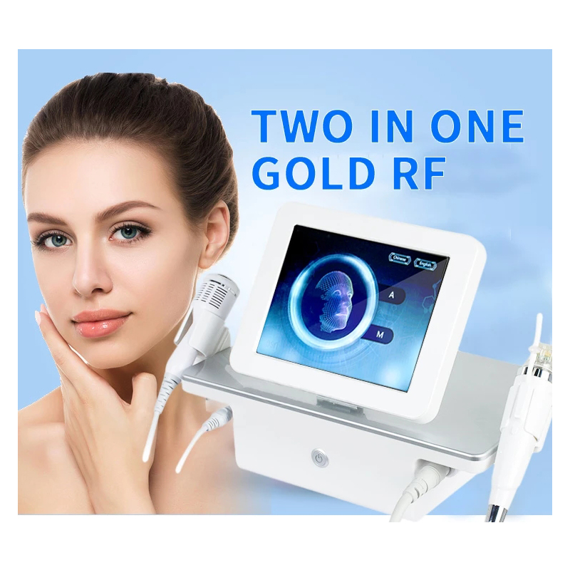 2 in 1 Fractional RF Microneedle Machine with Cold Hammer for Skin Tightening Wrinkle Removal rf microneedling
2 in 1 Fractional RF Microneedle Machine with Cold Hammer for Skin Tightening Wrinkle Removal rf microneedling