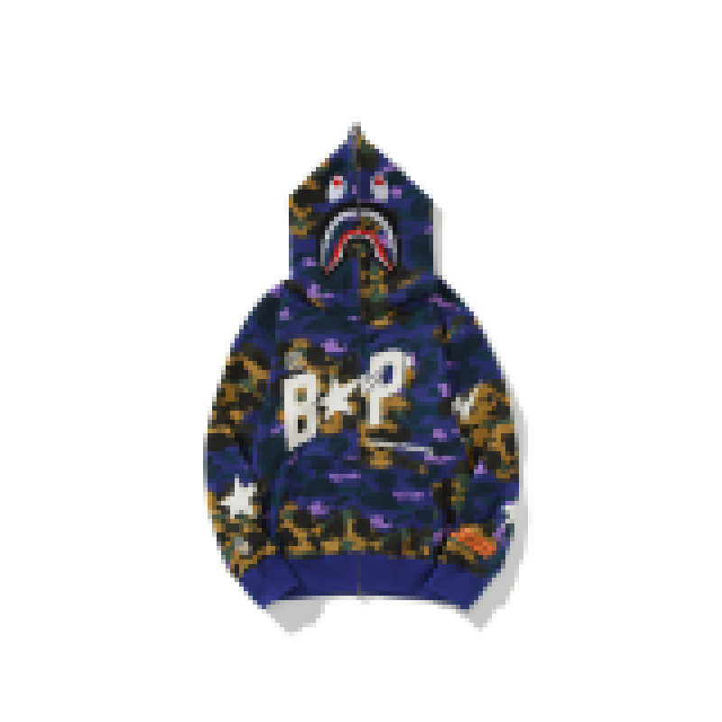 A Man Bathing Ape Shark Hood X HERONS PRESTON Shark full zip hoodie ape sta Hoodie
