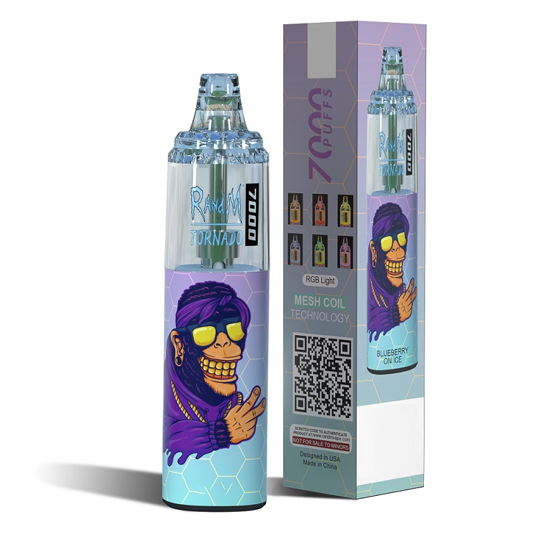 Original RandM Tornado 7000 Puffs Disposable Vape Pen Electronic Cigarettes 14ml Pod Mesh Coil Rechargeable Air-adjustable 2% 3% 0% 5% Device Vaporizer
Original RandM Tornado 7000 Puffs Disposable Vape Pen Electronic Cigarettes 14ml Pod Mesh Coil Rechargeable Air-adjustable 2% 3% 0% 5% Device Vaporizer