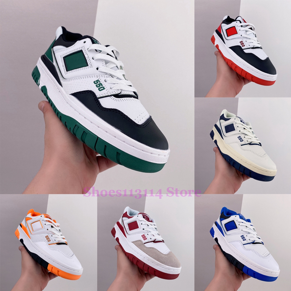 New Retro B550 550s Skateboard Shoes Designer Sneakers For Men Women UNC White Green Grey Panda Shadow Black Rich Paul Au Lait Sea Salt Casual Trainers Blue, 16
New Retro B550 550s Skateboard Shoes Designer Sneakers For Men Women UNC White Green Grey Panda Shadow Black Rich Paul Au Lait Sea Salt Casual Trainers Blue, 16
