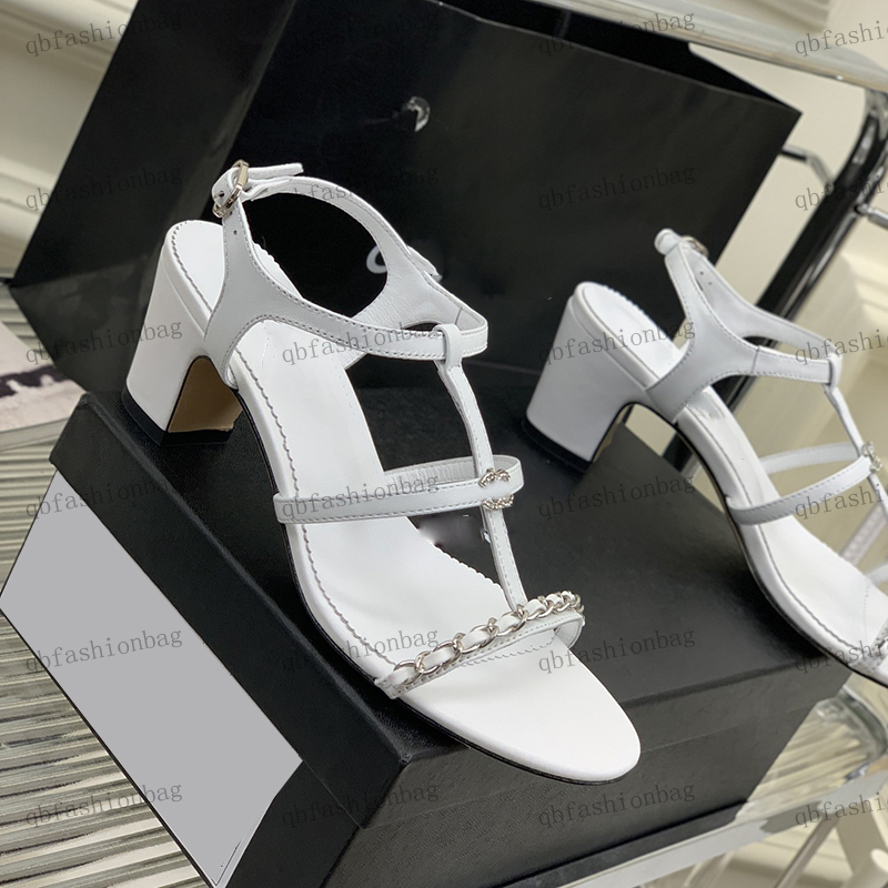 Designer Womens Sandals Thick Heel 5.5cm Dress Shoes Rhinestone Chain Woven Slippers Sheepskin Print Office Shoes Banquet Party Casual Shoe Adjustable Ankle Buckle, Box
Designer Womens Sandals Thick Heel 5.5cm Dress Shoes Rhinestone Chain Woven Slippers Sheepskin Print Office Shoes Banquet Party Casual Shoe Adjustable Ankle Buckle, Box