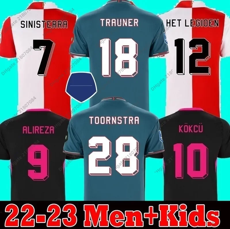 22 23 FEYENOORDS Soccer Jerseys Home away Third KOKCU HET LEGIOEN Q. TIMBER Gimenez TRAUNER 2022 2023 football shirt men kids, 22 23 home
22 23 FEYENOORDS Soccer Jerseys Home away Third KOKCU HET LEGIOEN Q. TIMBER Gimenez TRAUNER 2022 2023 football shirt men kids, 22 23 home