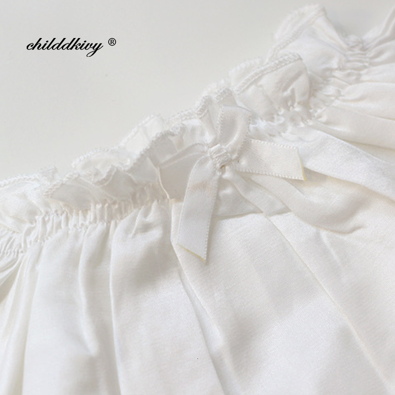 Pajamas High Quality Silk Girls' Pajamas Set Spring Dress Sweet Pajamas Soft Pajamas Suitable for Girls and Children Home Clothing Baby Clothing 