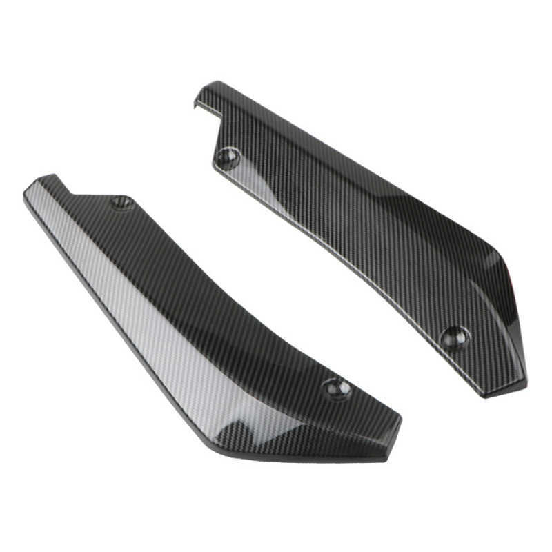 2025 new New Car Front Rear Strip Lip Spoiler Diffuser Splitter Scratch Protector Carbon Fiber Winglets Side Bumper for Universal
