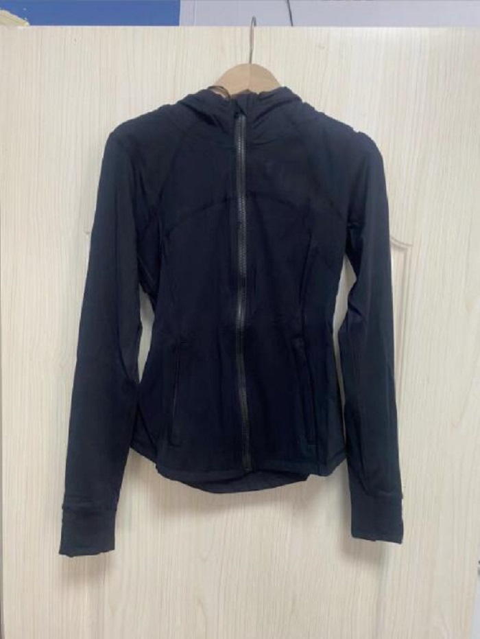 LuLu Women's Yoga hooded Jacket Outfit Solid Color Nude Sports Shaping Waist Tight Fitness Jogging Sportswear, Black
LuLu Women's Yoga hooded Jacket Outfit Solid Color Nude Sports Shaping Waist Tight Fitness Jogging Sportswear, Black