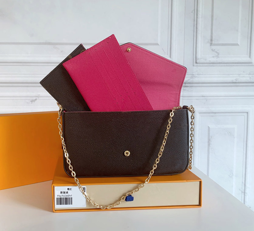 Designer womens shoulder bag luxury Pochette Felicie handbags embossed flower letters Empreinte leather mini chain makeup bags ladies fashion purses clutch #276h, 61276#embossed flower-patent leather
Designer womens shoulder bag luxury Pochette Felicie handbags embossed flower letters Empreinte leather mini chain makeup bags ladies fashion purses clutch #276h, 61276#embossed flower-patent leather
