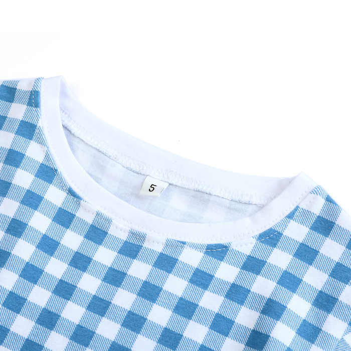 Pajamas Children's Long Sleeve Ginkgo Cotton Pjs Set Sisters Matching Children's Casual Wear Girls' Easter Pajamas 230331