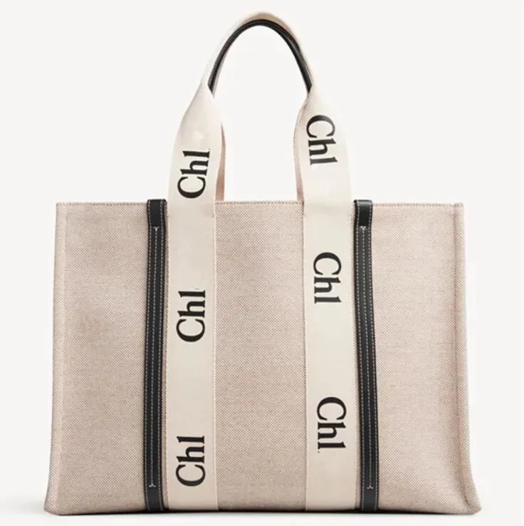 Top Women handbags WOODY Tote shopping bag handbag 7A quality canvas fashion linen Large Beach bags luxury designer travel Crossbody Shoulder Wallet Purses, Black
Top Women handbags WOODY Tote shopping bag handbag 7A quality canvas fashion linen Large Beach bags luxury designer travel Crossbody Shoulder Wallet Purses, Black