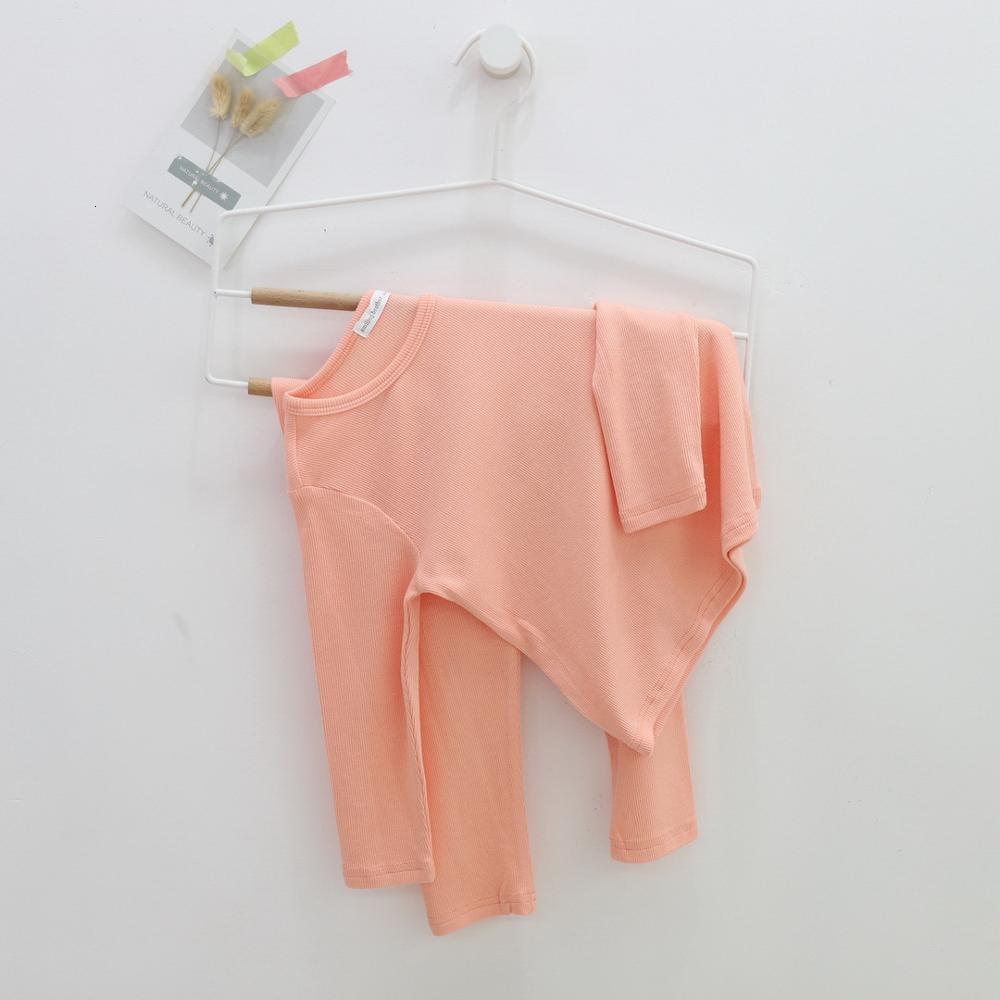 Pajamas Baby Boys Girls Pajamas Set Ribbon Pajamas Candy Color Toddler Cotton Pajamas Baby Pajamas Family Set 2PCS Clothing 1-7Y 230331