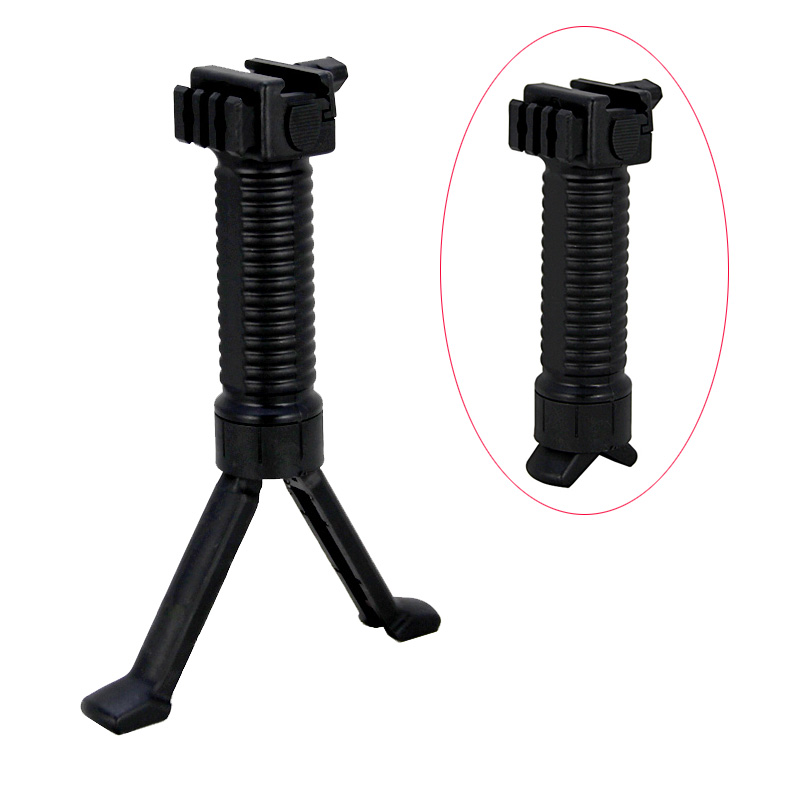 Tactical Vertical Fore Grip with Retractable Bipod Hunting Rifle Foregrip Bipod Ergonomic fit 20mm Picatinny Rail, Black
Tactical Vertical Fore Grip with Retractable Bipod Hunting Rifle Foregrip Bipod Ergonomic fit 20mm Picatinny Rail, Black