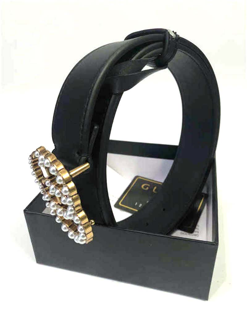 Designer Women's Belt Luxury women's belt Inlaid with Diamond Pearl Metal Buckle Sports Casual fashion Women's 7-color belt Free shipping Width 3.8cm with box, Multi
Designer Women's Belt Luxury women's belt Inlaid with Diamond Pearl Metal Buckle Sports Casual fashion Women's 7-color belt Free shipping Width 3.8cm with box, Multi