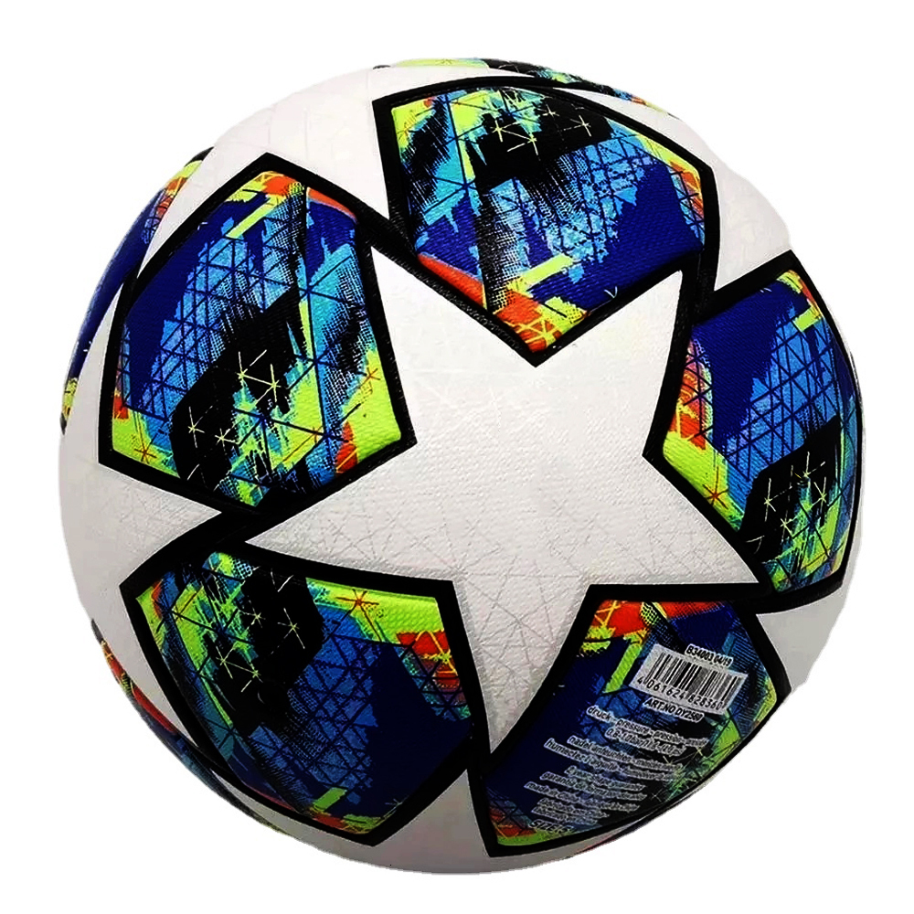 Balls High Quality Soccer Ball Professional Size 5 PU Material Seamless Football Balls Goal Team Training Match Sport Games Futbol 230428