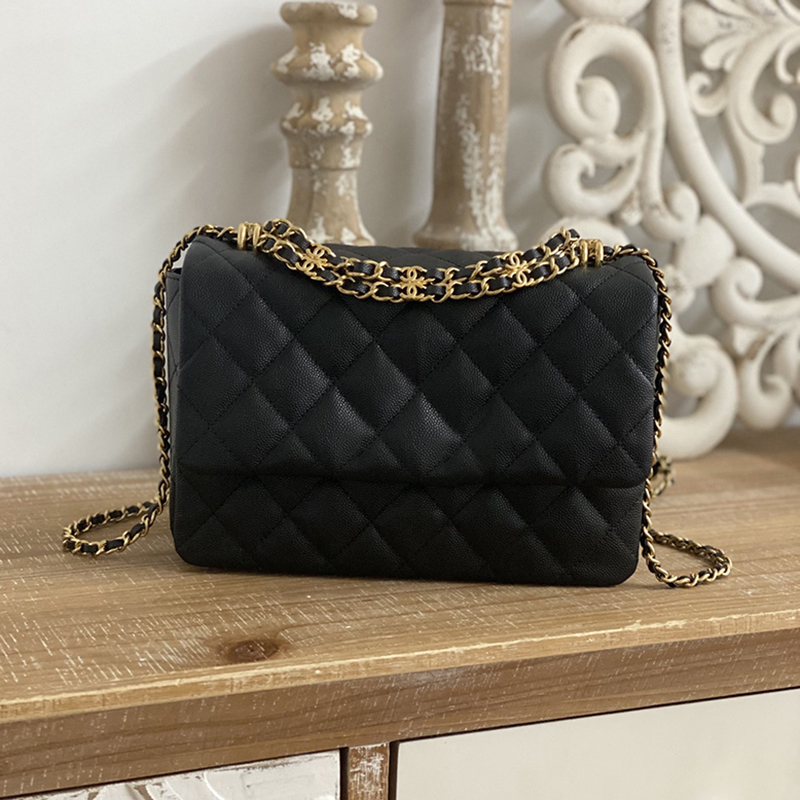 Designer Chain Bag Luxury Flap Bag Handbag 23CM Genuine Leather Shoulder Bag High Imitation Crossbody Bag With Box ZC165
Designer Chain Bag Luxury Flap Bag Handbag 23CM Genuine Leather Shoulder Bag High Imitation Crossbody Bag With Box ZC165