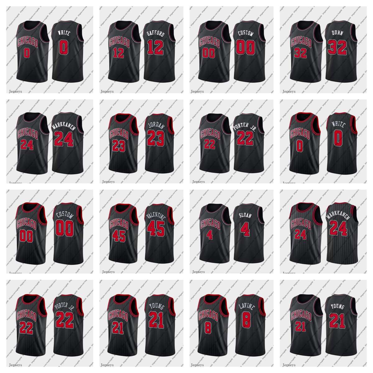 Chicago''Bulls''Men Jersey LaVine Markkanen 45 Valentine 21 Young 23 MJ 0 White 12 Gafford 32 Dunn Denzel Thaddeus Lauri Zach Statement''NBA''Basketball Jersey, #7
Chicago''Bulls''Men Jersey LaVine Markkanen 45 Valentine 21 Young 23 MJ 0 White 12 Gafford 32 Dunn Denzel Thaddeus Lauri Zach Statement''NBA''Basketball Jersey, #7